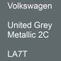 Preview: Volkswagen, United Grey Metallic 2C, LA7T.